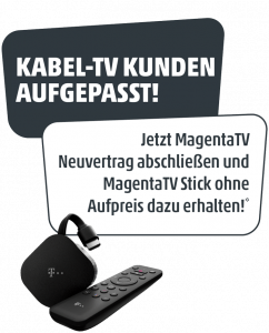 MangentaTV Angebot für einen Neuvertrag